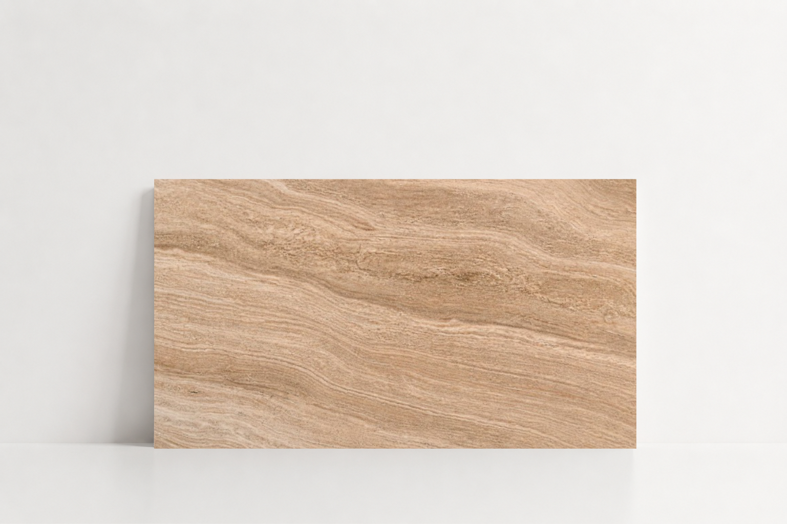 TILE SERPENTINE HONED TRAVERTINE 12" x 24" x 3/4 CROSS CUT