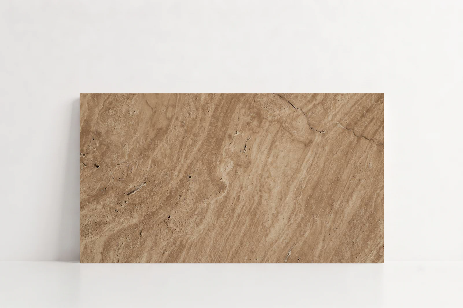 TILE SERPENTINE HAMMERED TRAVERTINE 18" X 36" X 3/4" CROSS CUT