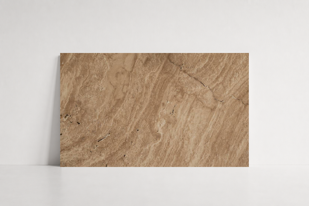 TILE SERPENTINE HAMMERED TRAVERTINE 24" x 36" x 3/4 CROSS CUT