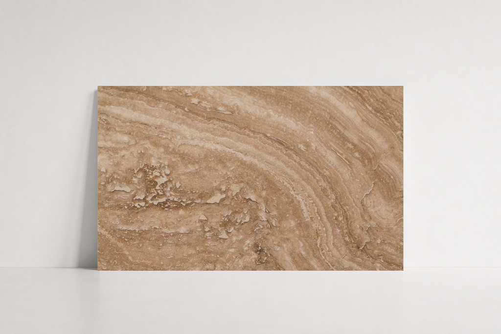 TILE SERPENTINE LEATHER TRAVERTINE 24" x 36" x 3/4 CROSS CUT