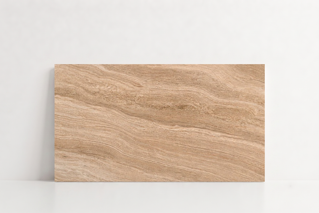 TILE SERPENTINE HONED TRAVERTINE 24" x 48" x 3/4 CROSS CUT