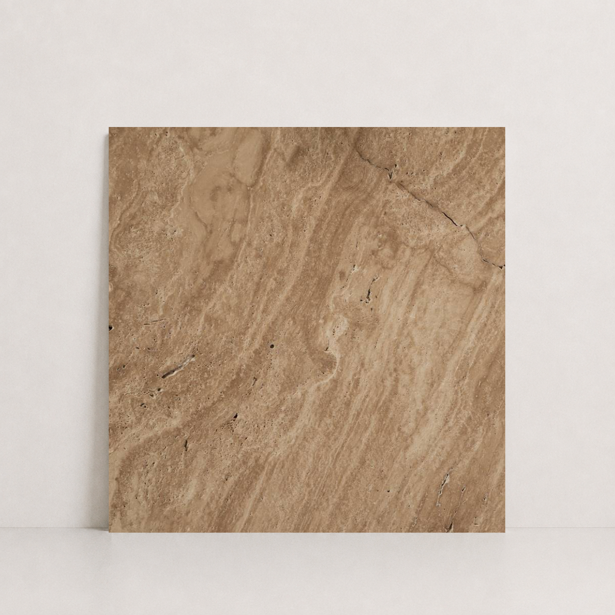 TILE SERPENTINE HAMMERED TRAVERTINE 36" x 36" x 3/4 CROSS CUT