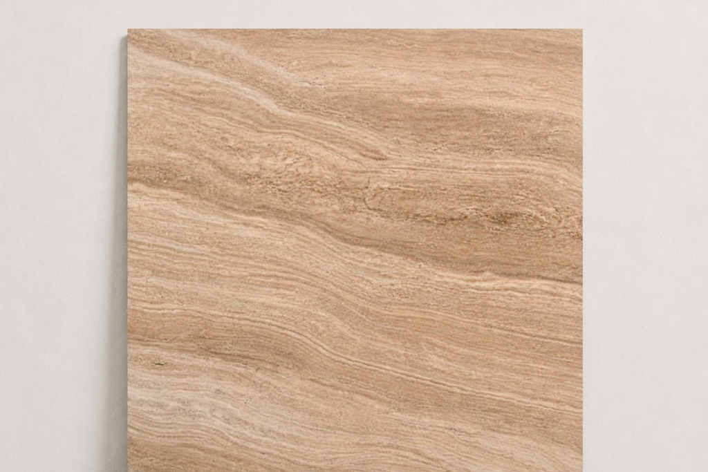 TILE SERPENTINE HONED TRAVERTINE 36" x 36" x 3/4 CROSS CUT