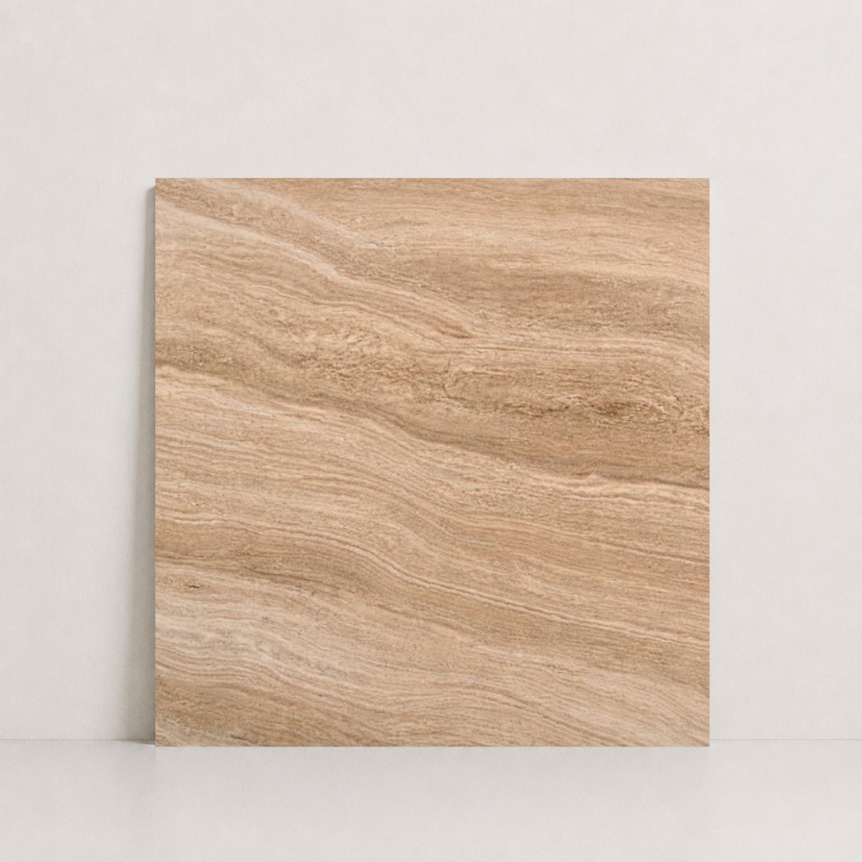 TILE SERPENTINE HONED TRAVERTINE 36" x 36" x 3/4 CROSS CUT