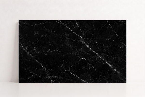TILE BLACK POLISHED MARBLE 36
