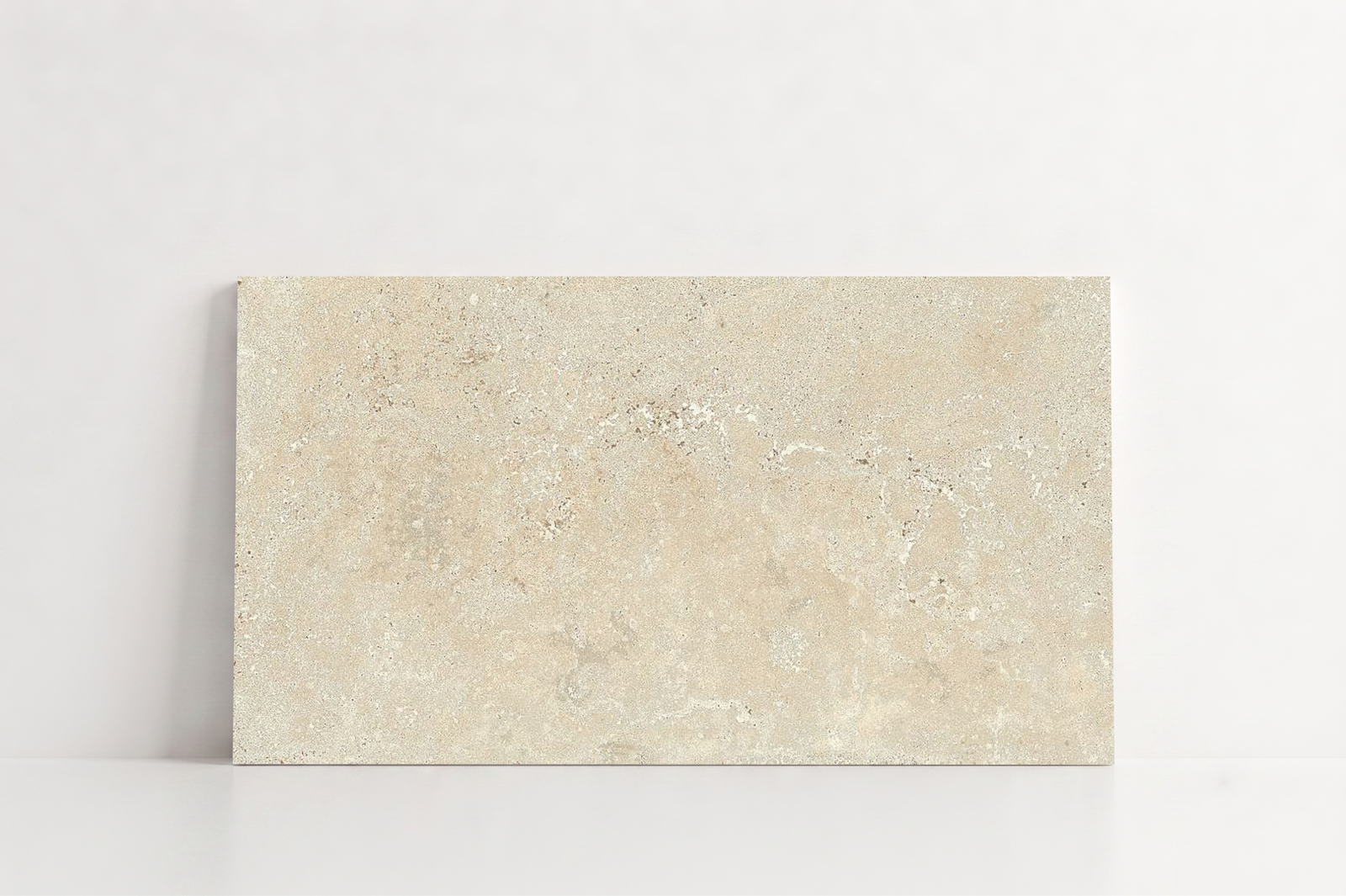 TILE BEIGE HAMMERED TRAVERTINE 24" x 48" x 3/4 CROSS CUT