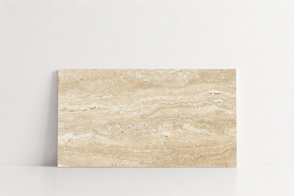 TILE BEIGE HAMMERED TRAVERTINE 12