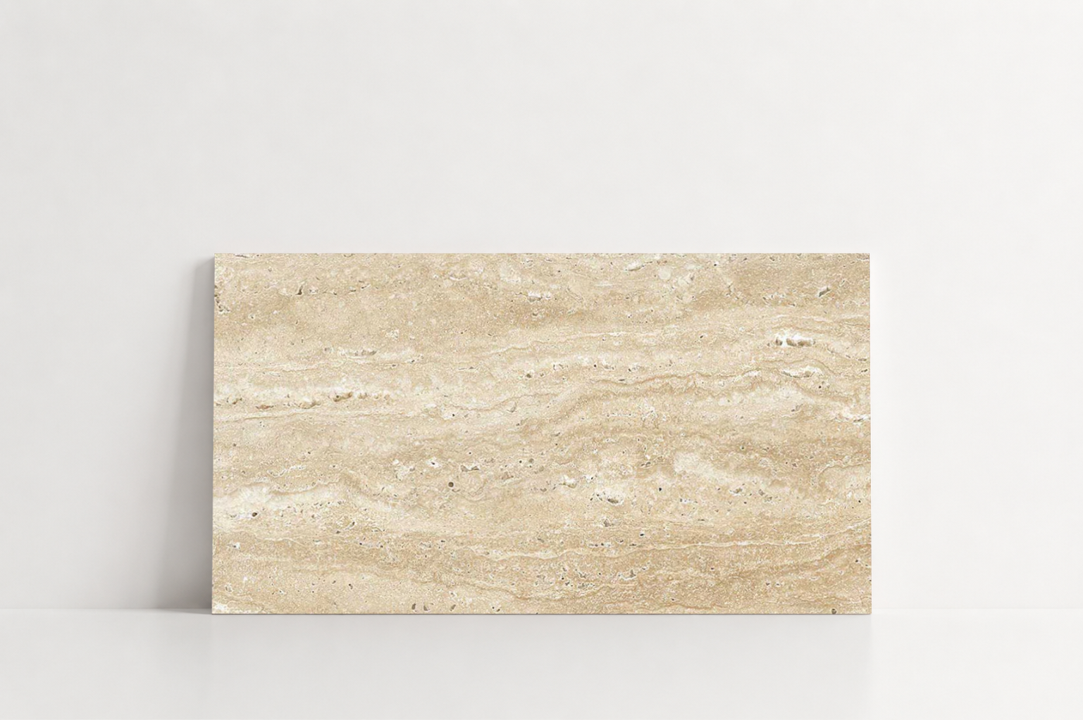 TILE BEIGE HAMMERED TRAVERTINE 12" x 24" x 3/4 VEIN CUT