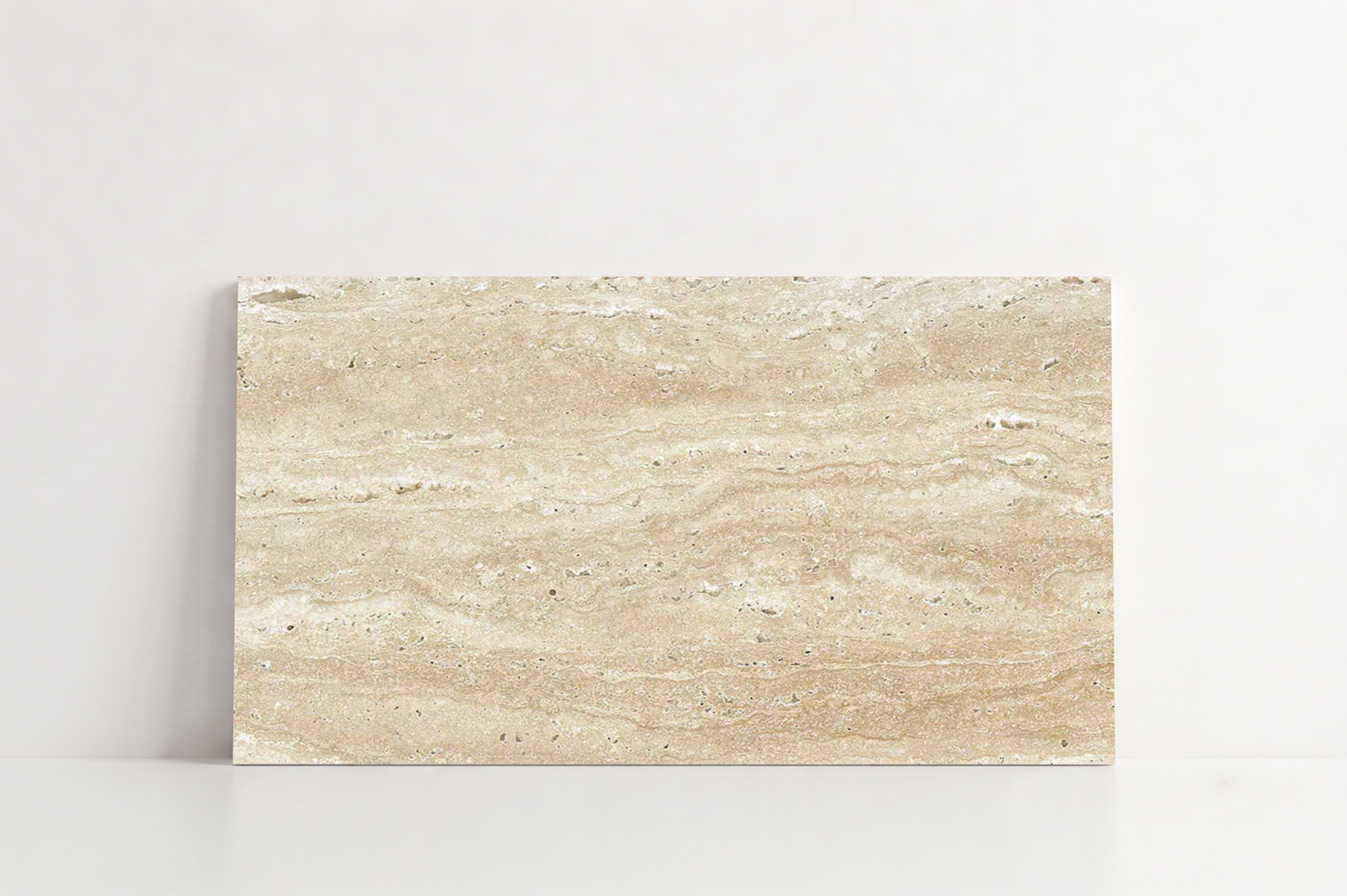 TILE BEIGE HAMMERED TRAVERTINE 24" x 48" x 3/4 VEIN CUT