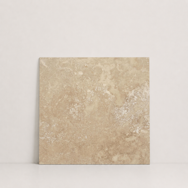 TILE BEIGE HONED TRAVERTINE 18