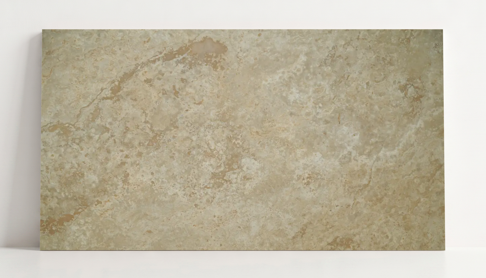 TILE BEIGE HONED TRAVERTINE 18