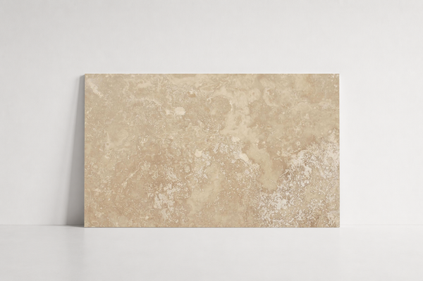 TILE BEIGE HONED TRAVERTINE 24