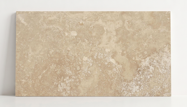 TILE BEIGE HONED TRAVERTINE 24