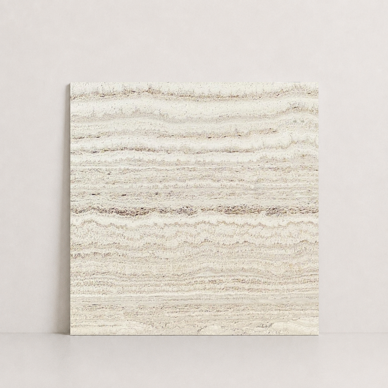 TILE BEIGE HONED TRAVERTINE 36" x 36" x 3/4 VEIN CUT