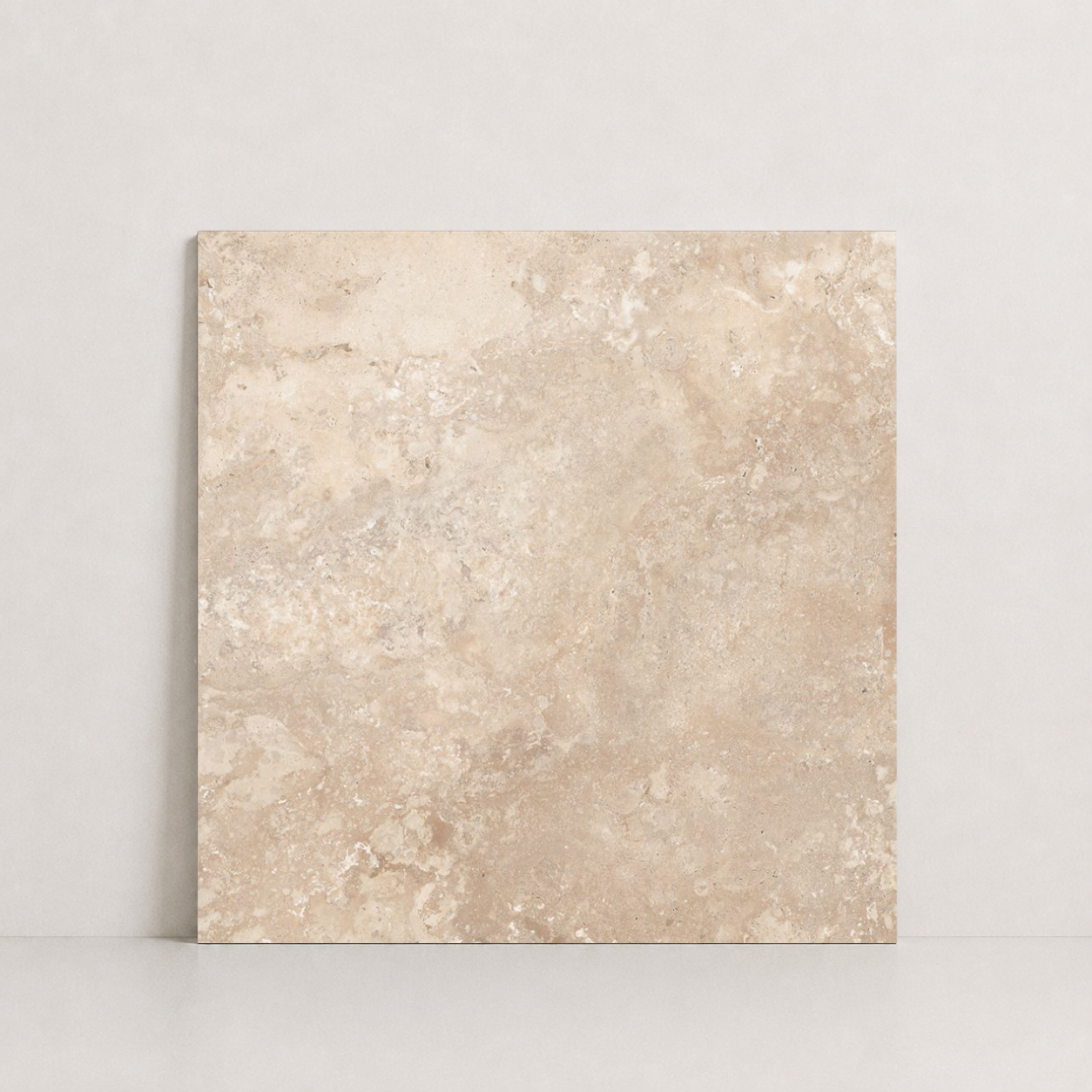 TILE BEIGE LEATHER TRAVERTINE 36" x 36" x 3/4 CROSS CUT