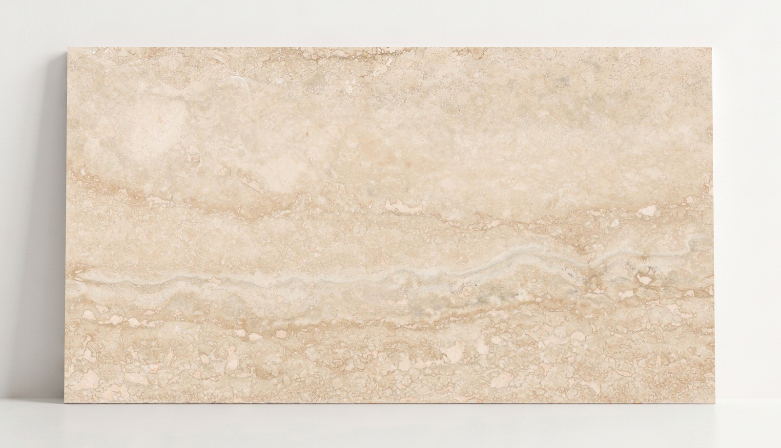TILE BEIGE LEATHER TRAVERTINE 24