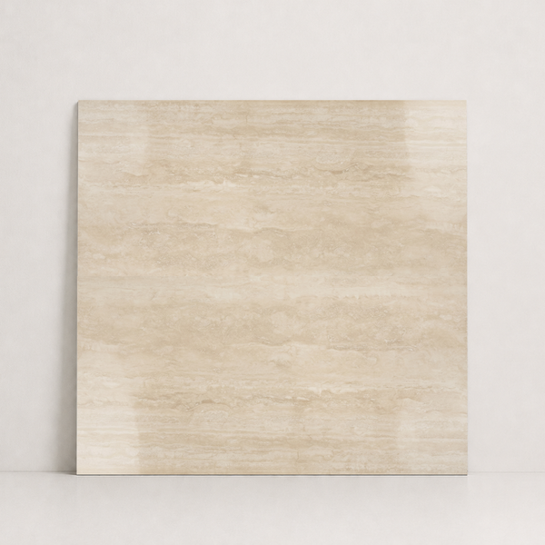 TILE BEIGE POLISHED TRAVERTINE 48
