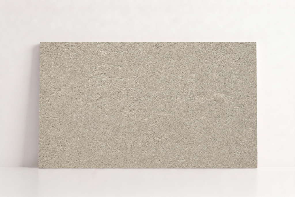 TILE BEIGE SANDBLASTED TRAVERTINE 36" x 48" x 3/4 CROSS CUT