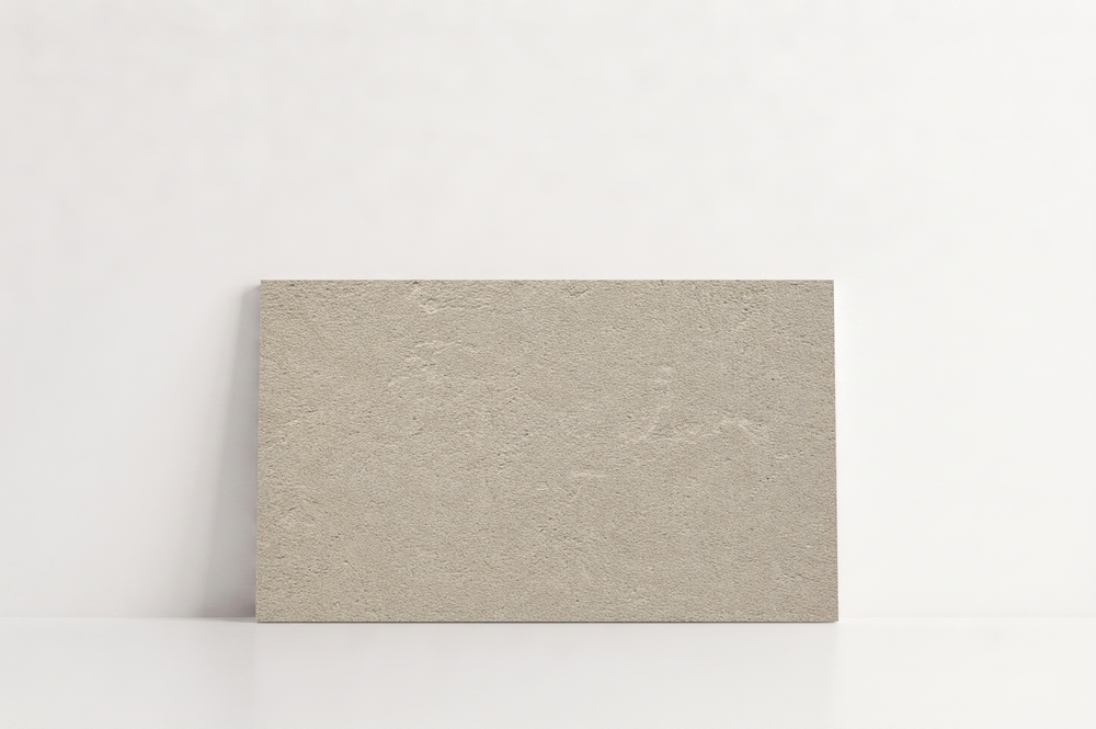 PAVERS BEIGE SANDBLASTED TRAVERTINE 6" X 12" X 1 1/4" CROSS CUT