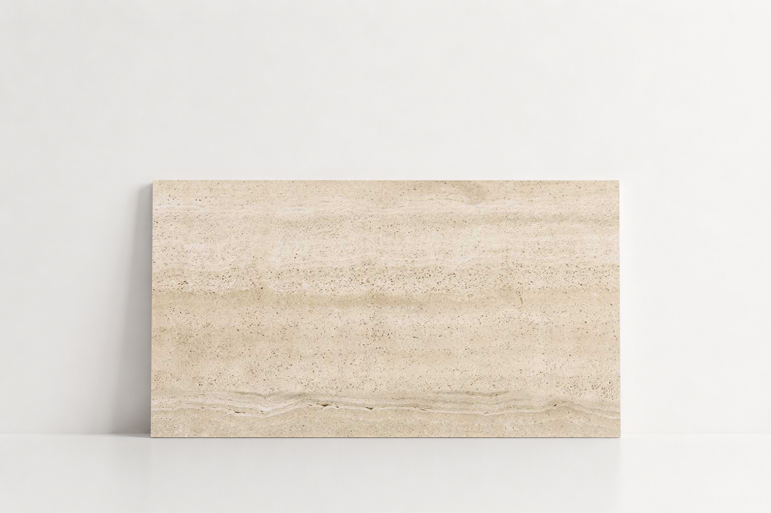 PAVER BEIGE SANDBLASTED TRAVERTINE 12" X 24" X 1 1/4" VEIN CUT