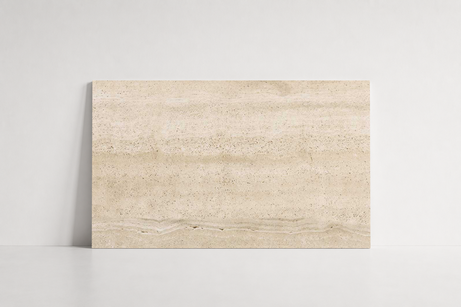 TILE BEIGE SANDBLASTED TRAVERTINE 24" x 36" x 3/4 VEIN CUT