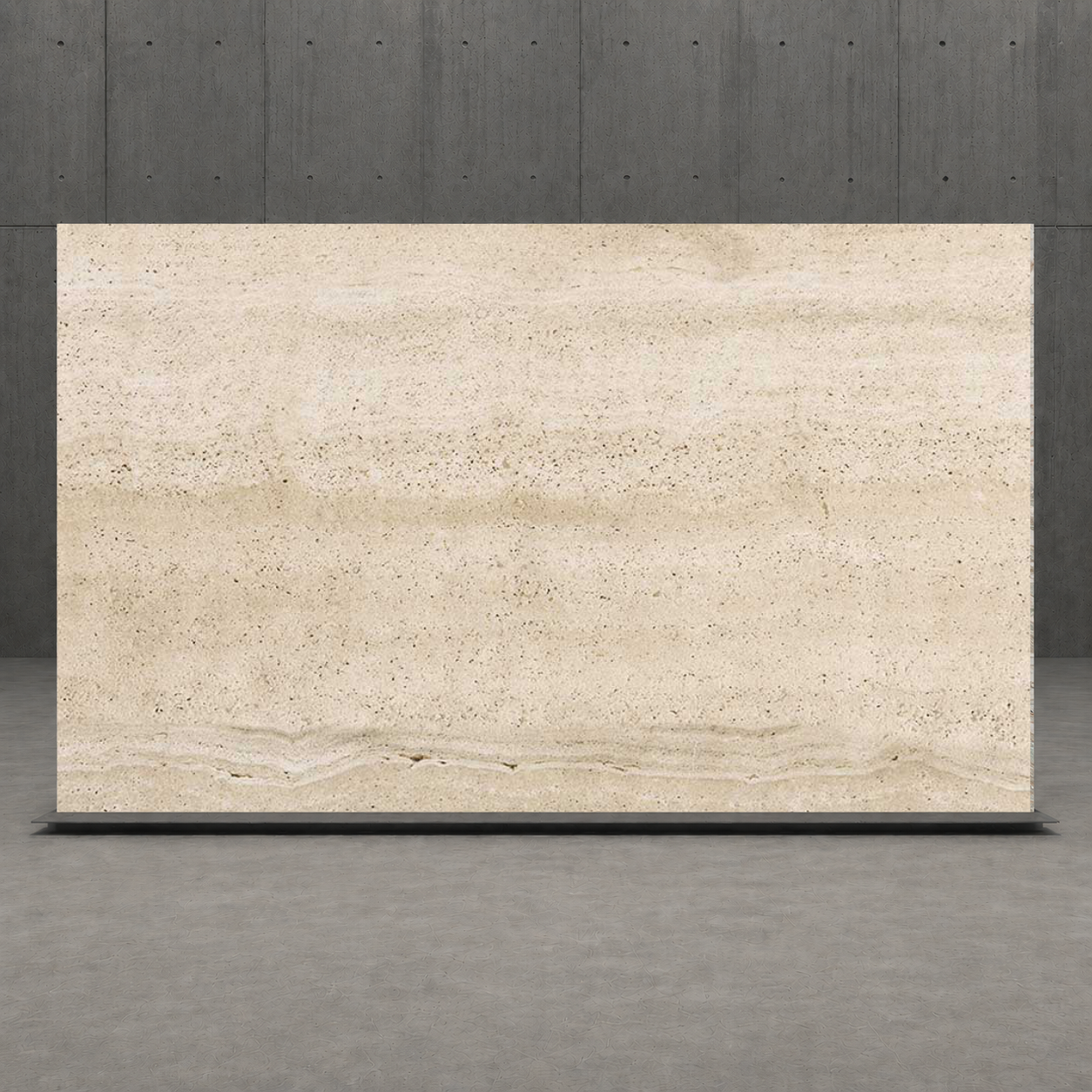 SLAB BEIGE SANDBLASTED TRAVERTINE 71