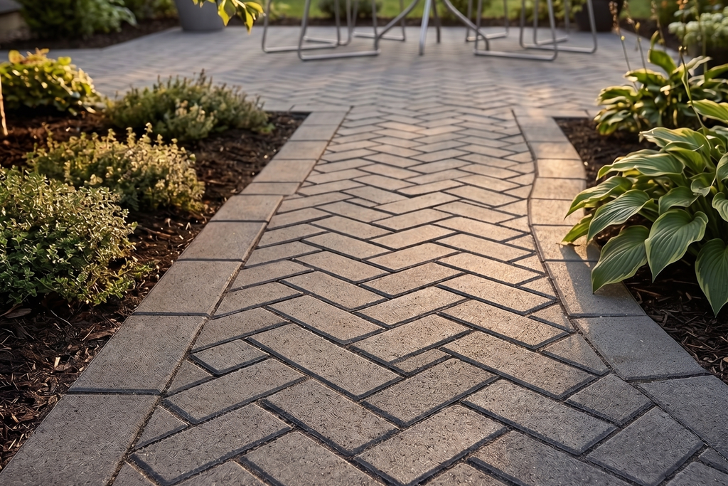 PAVERS GREY NATURAL RECINTO 4" X 8" X 1 1/4"