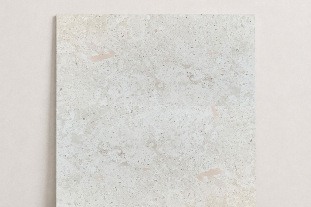 TILE IVORY HAMMERED TRAVERTINE 36" x 36" x 3/4 CROSS CUT