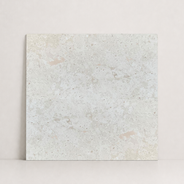 TILE IVORY HAMMERED TRAVERTINE 48