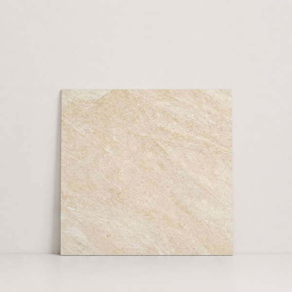 TILE IVORY HONED TRAVERTINE 18