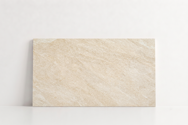 TILE IVORY HONED TRAVERTINE 18