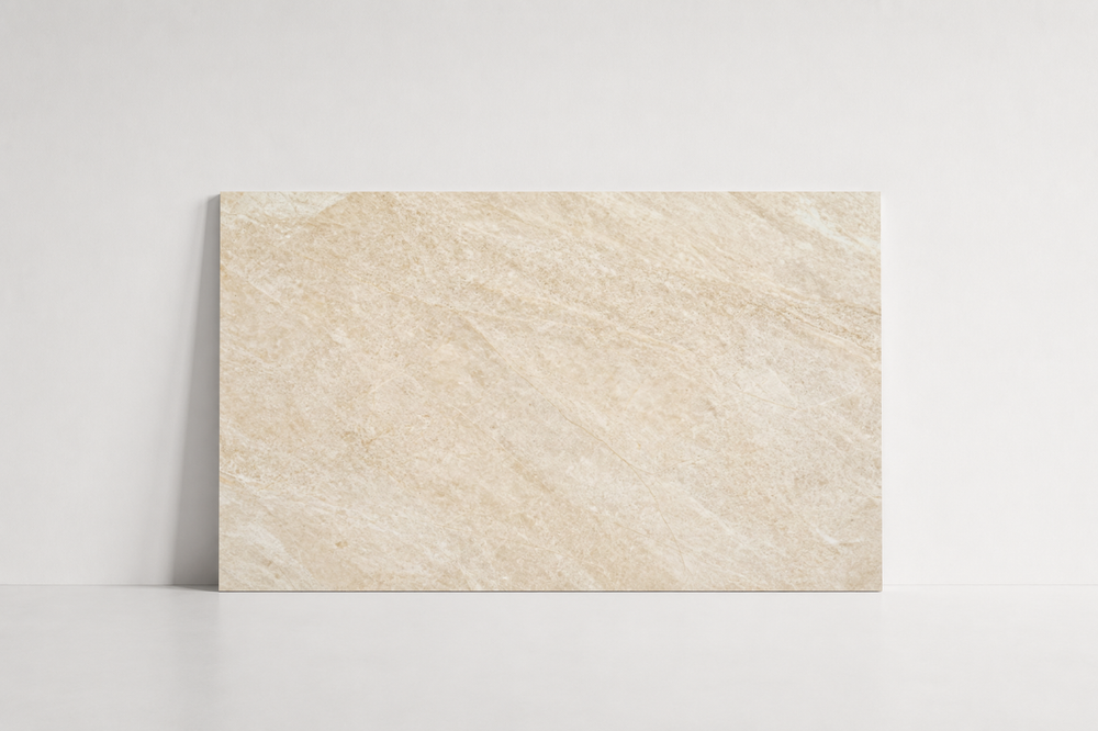 TILE IVORY HONED TRAVERTINE 24" x 36" x 3/4 CROSS CUT