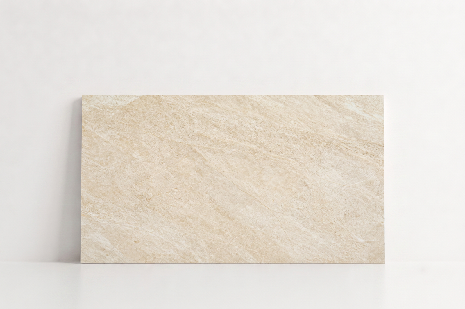 TILE IVORY HONED TRAVERTINE 24" x 48" x 3/4 CROSS CUT