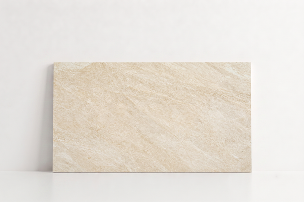 TILE IVORY HONED TRAVERTINE 24