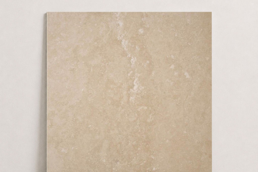 TILE IVORY LEATHER TRAVERTINE 36" x 36" x 3/4 CROSS CUT