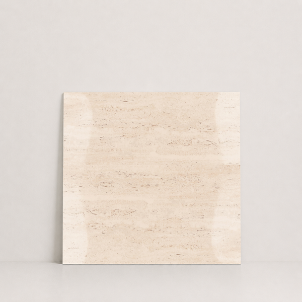 TILE IVORY POLISHED TRAVERTINE 18