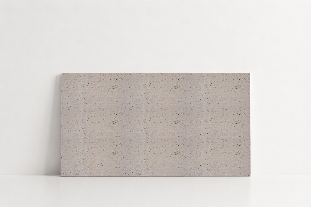 TILE IVORY SANDBLASTED TRAVERTINE 12" x 24" x 3/4 CROSS CUT