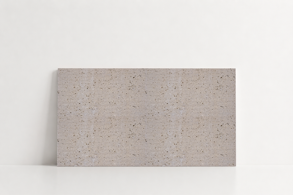 PAVERS IVORY SANDBLASTED TRAVERTINE 12" X 24" X 1 1/4" CROSS CUT