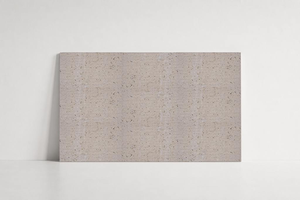 TILE IVORY SANDBLASTED TRAVERTINE 36" x 48" x 3/4 CROSS CUT