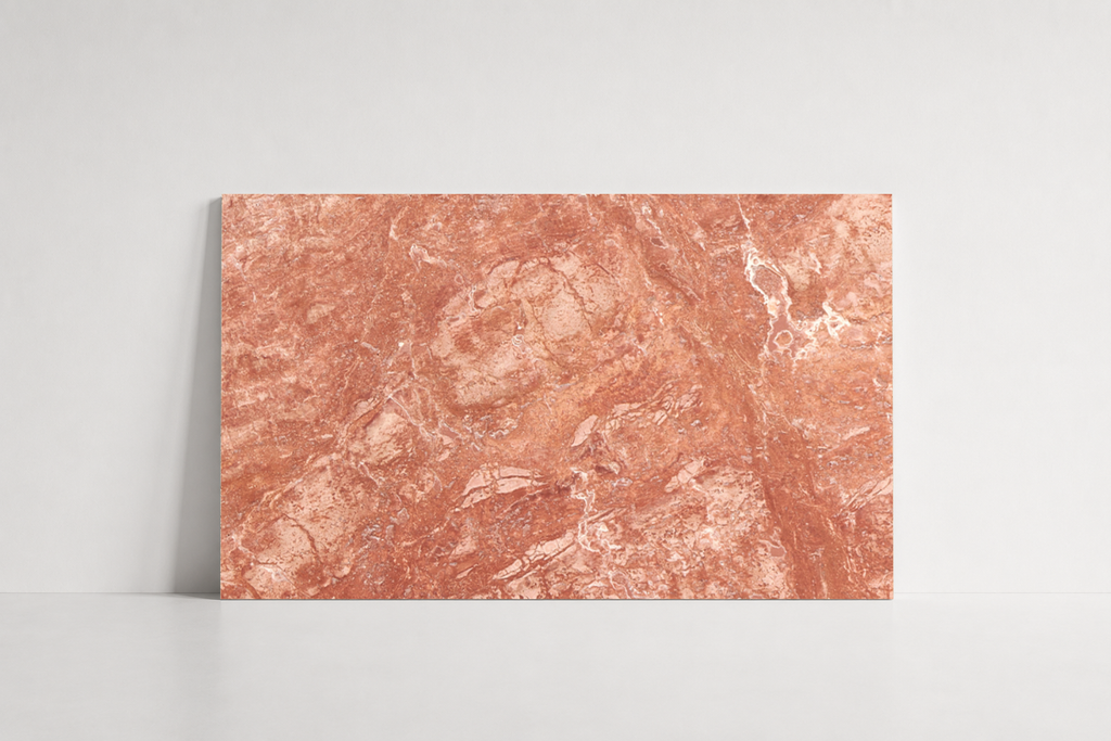 TILE RED LEATHER TRAVERTINE 24" x 36" x 3/4 CROSS CUT