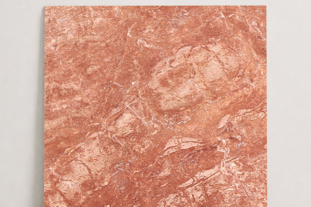 TILE RED LEATHER TRAVERTINE 48" x 48" x 3/4 CROSS CUT