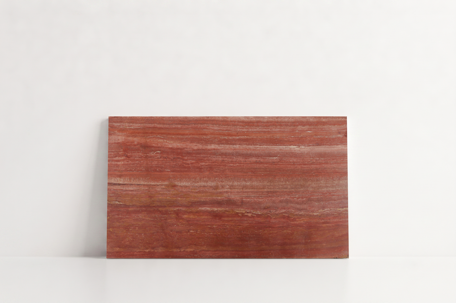 PAVER RED LEATHER TRAVERTINE 6" X 12" X 1 1/4" CROSS CUT