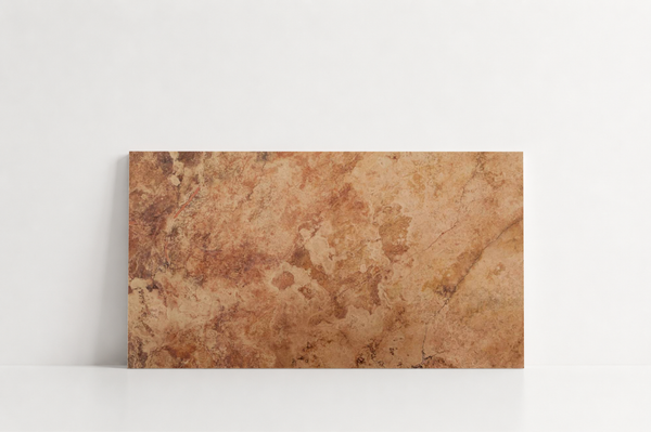 TILE RED SANDBLASTED TRAVERTINE 12