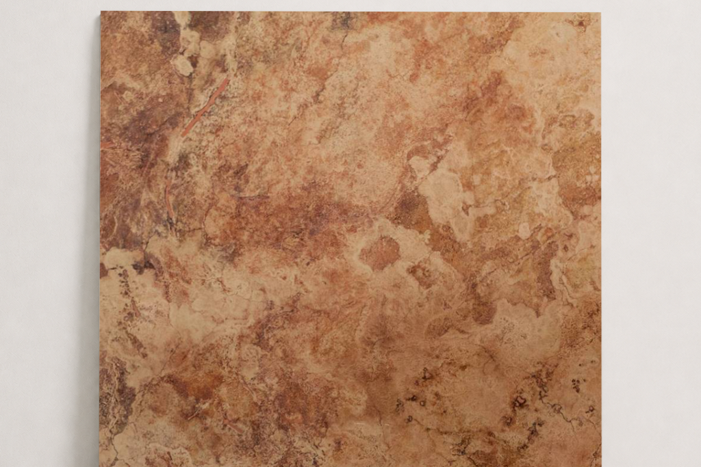 TILE RED SANDBLASTED TRAVERTINE 48" x 48" x 3/4 CROSS CUT