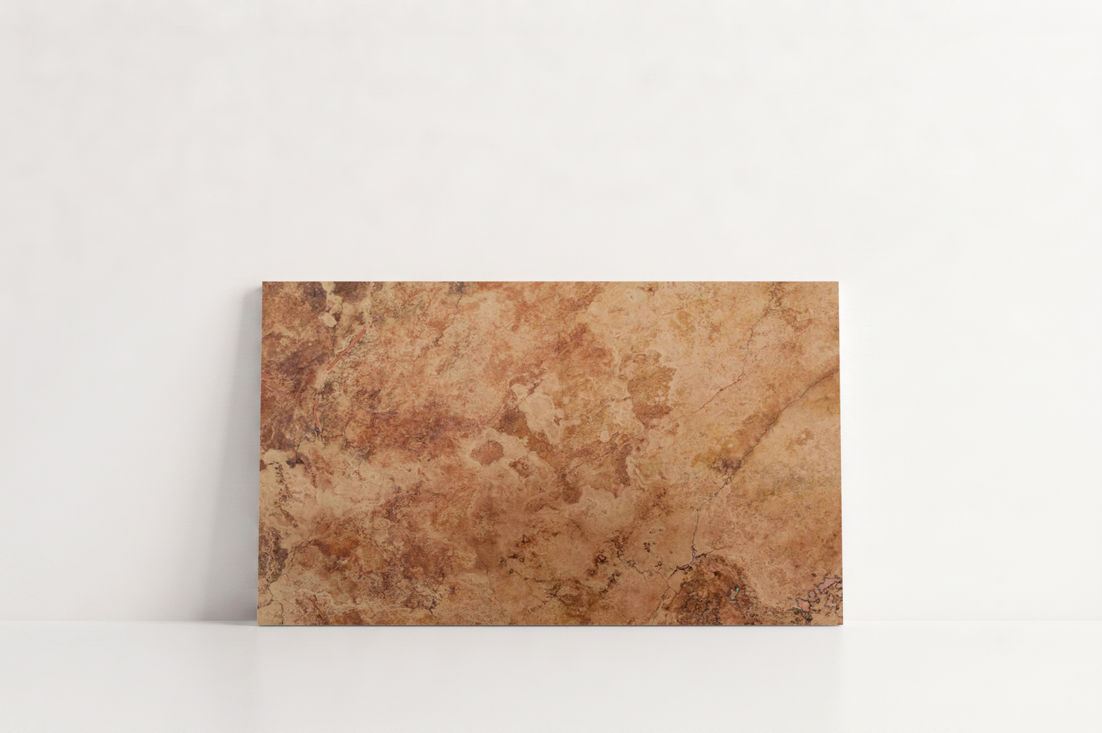 PAVER RED SANDBLASTED TRAVERTINE 6" X 12" X 1 1/4" CROSS CUT