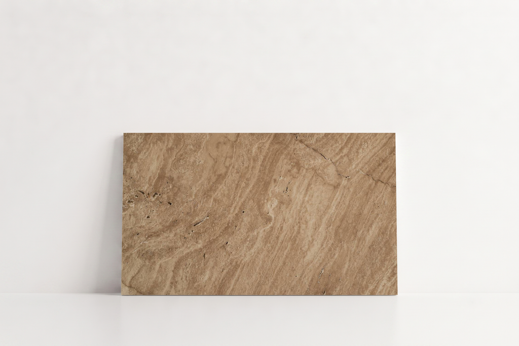 PAVERS SERPENTINE HAMMERED TRAVERTINE 6" X 12" X 1 1/4" CROSS CUT