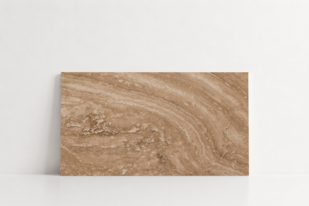 PAVER SERPENTINE LEATHER TRAVERTINE 12" X 24" X 1 1/4" CROSS CUT