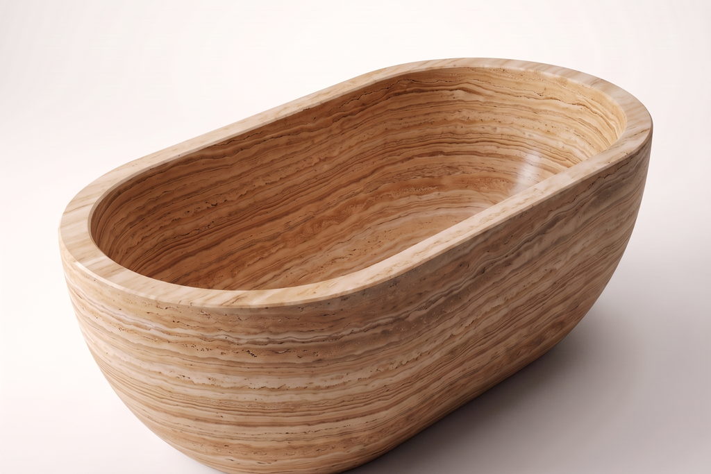 Natural Stone Serpentine Bathtub