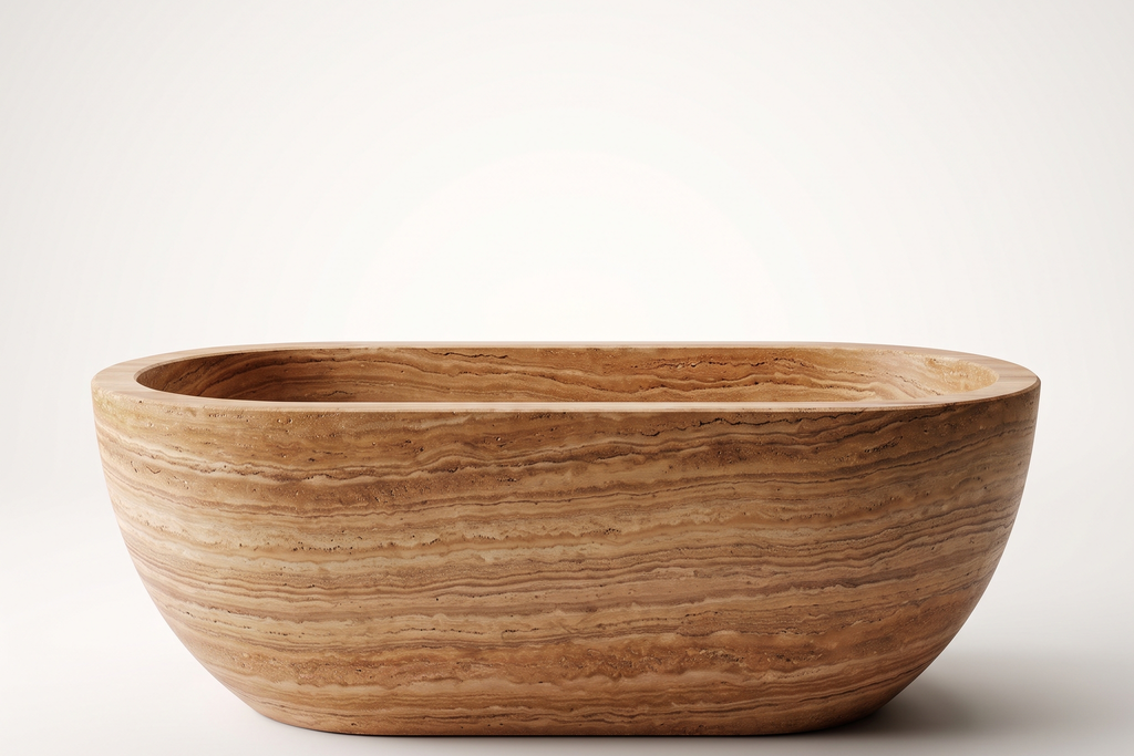 Natural Stone Serpentine Bathtub