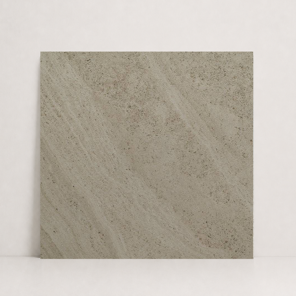 TILE SERPENTINE SANDBLASTED TRAVERTINE 48" x 48" x 3/4 CROSS CUT
